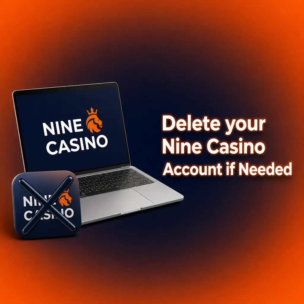 Deleting a Nine Casino account