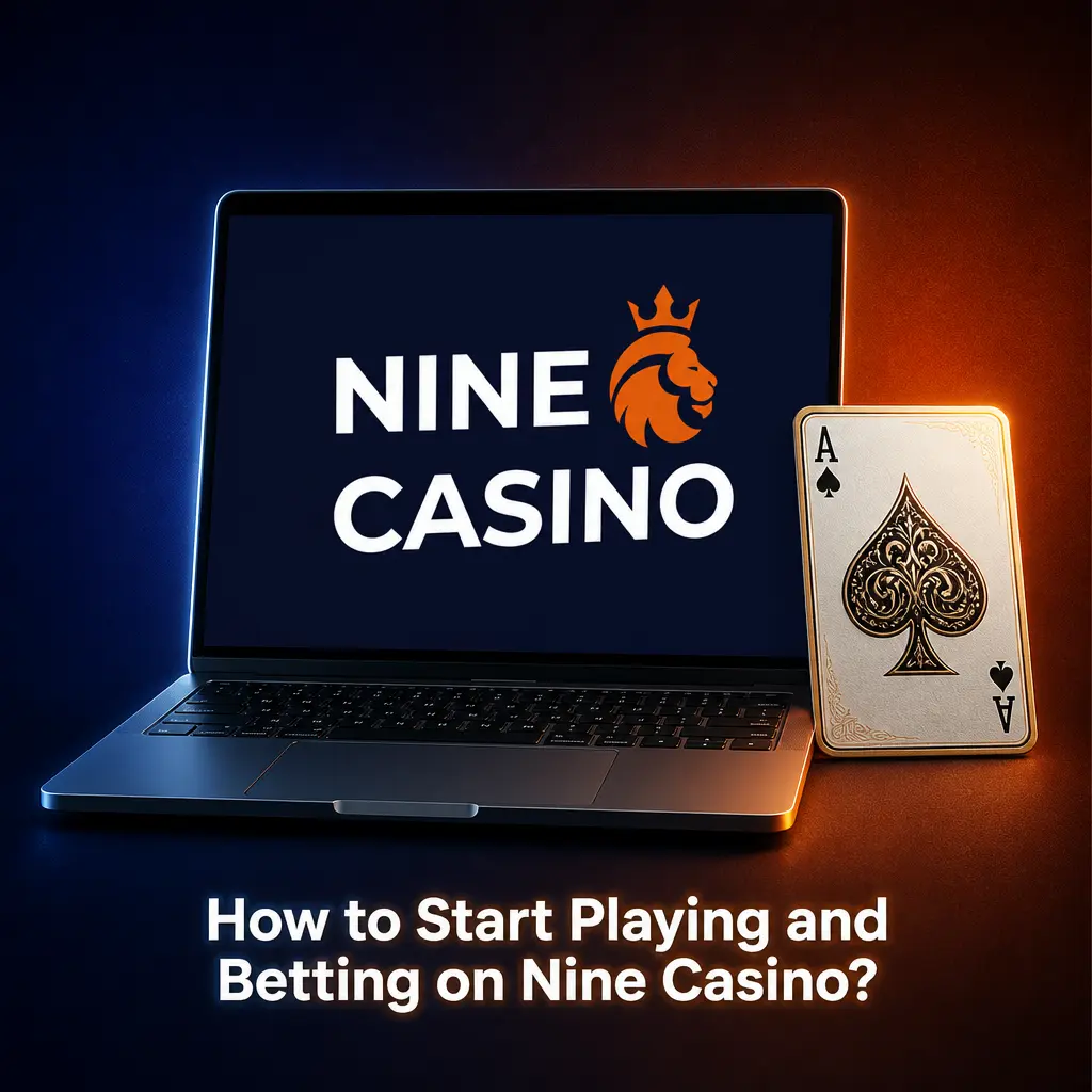 Nine Casino registration and betting steps