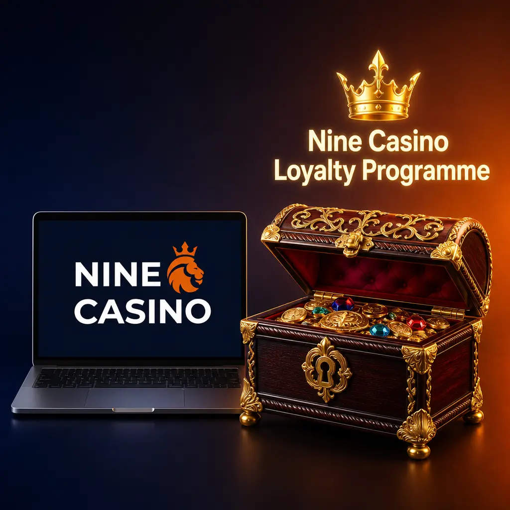 Nine Casino loyalty programme tier badges