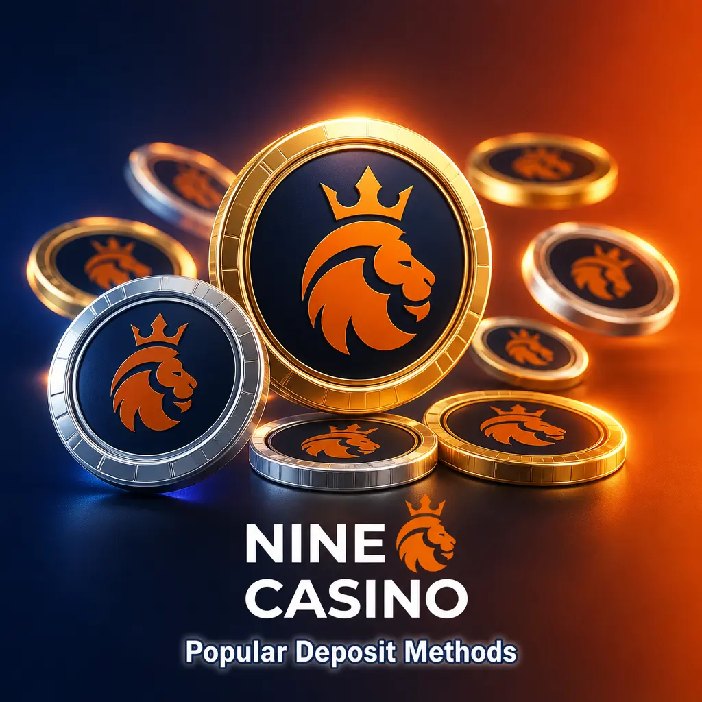 Popular deposit methods at Nine Casino