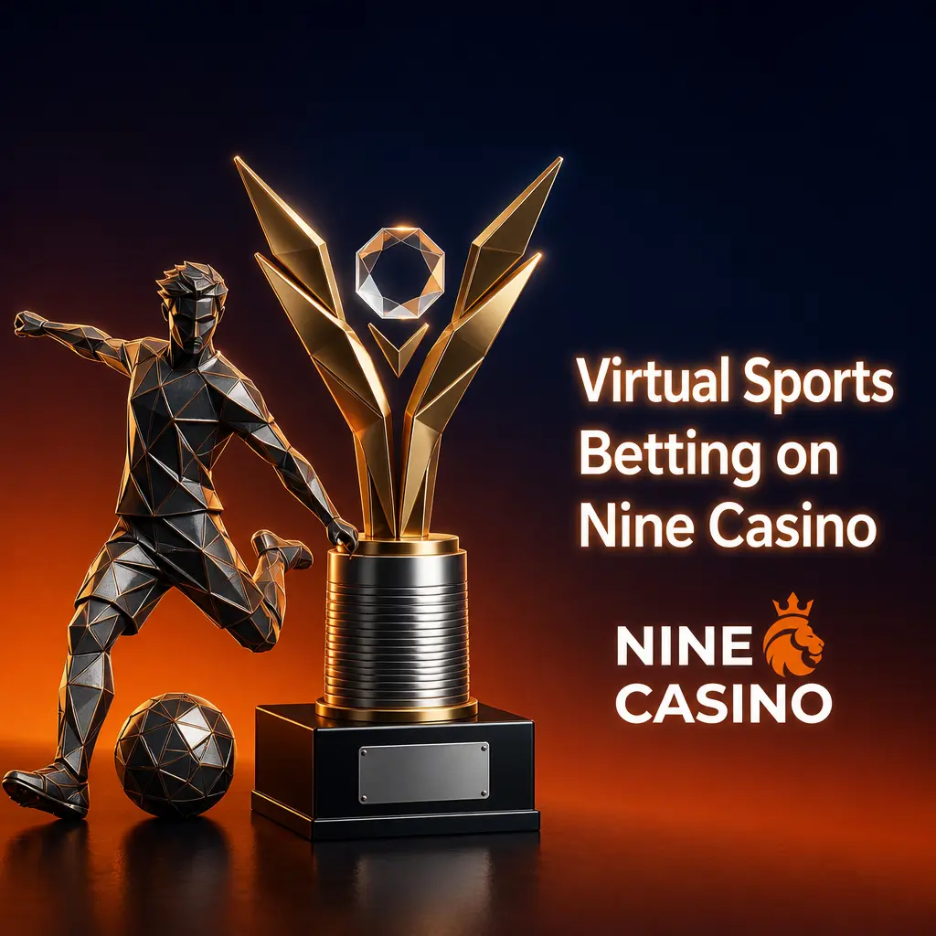 Virtual sports betting screen on Nine Casino